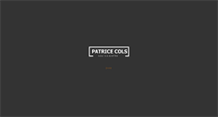 Desktop Screenshot of patricecols.com